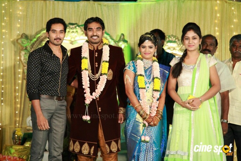 Anjali And Actor Santosh Pavan Marriage Photos