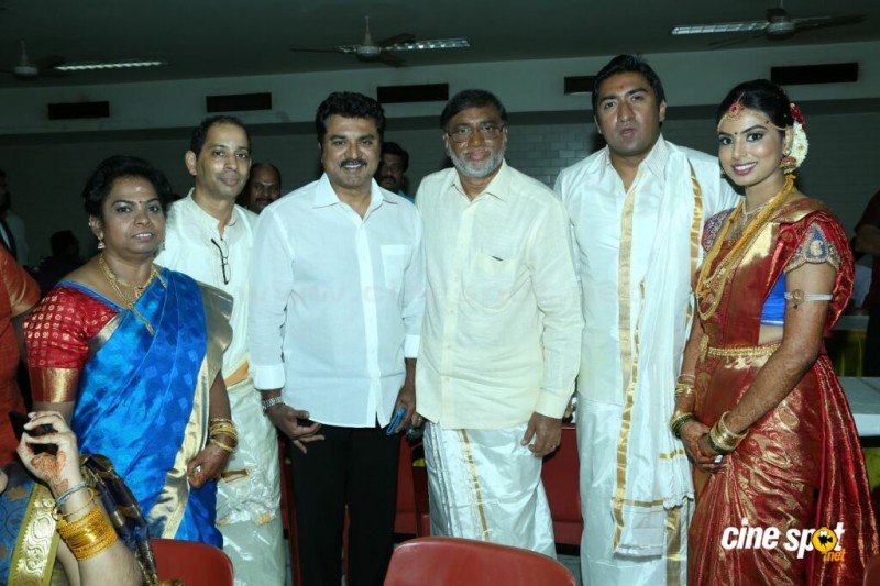 Dhasha And TG Thyagarajan Son Sendhil Marriage Photos