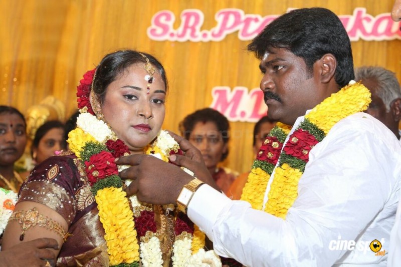 Dhivya And Tamil Director Prabhakaran Marriage Photos
