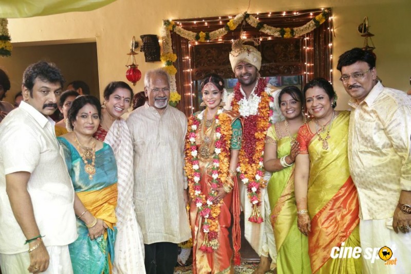 Keerthi And Actor Shanthanu Bhagyaraj Marriage Photos