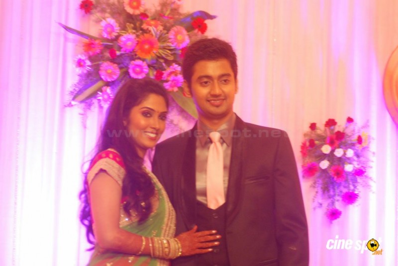 Tamil Singer MK Balaji And Priyanka Marriage Photos
