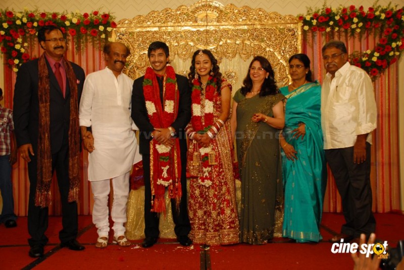 Actor Vishnu And Rajini Natraj Marriage Photos