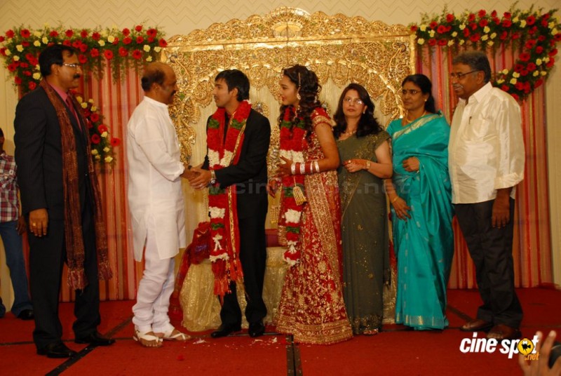 Actor Vishnu And Rajini Natraj Marriage Photos