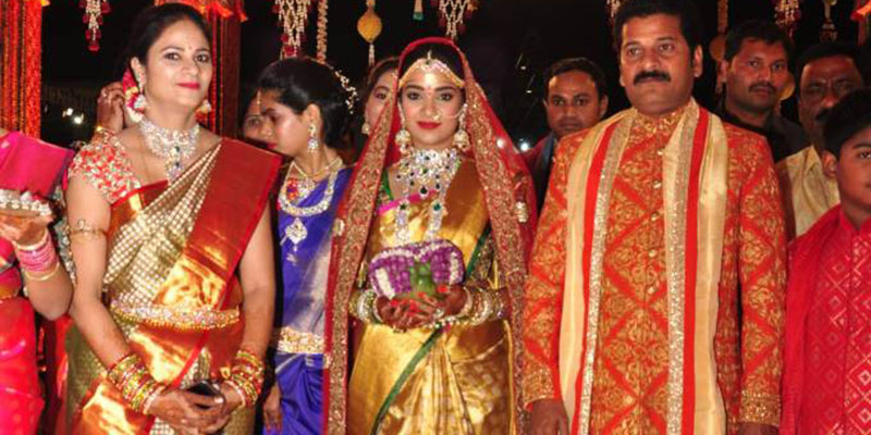 Revanth Reddy Daughter Nymisha Reddy And Satyanarayana Reddy Marriage Photos
