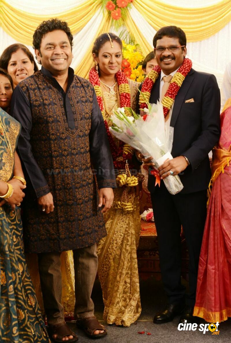 Shanthinidevi And Tamil Film Diector Kathir Marriage Photos