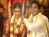 TG Thyagarajan (Sathya Jyothi Films) Son Sendhil got married to Dhasha on 15th September at Rani Meyyammai Hall, Egmore, Chennai.