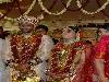 Politician Sabitha Indra Reddy Son Karthik Reddy and Lakshmi Sravanthi Wedding Function held at Hyderabad.