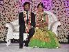 Jaya Prada hosted a grand wedding for her adopted son Siddharth at the KBR Convention hall in LB Nagar, Hyderabad, on November 27. Siddharth is the son of Jaya Prada's sister.Siddharth got married to Pravallika Reddy, the daughter of a Hyderabad-based businessmen.The reception was held at Jaya Prada's Hyderabad residence on November 29.