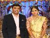 Telugu Film Director Siva Nageswara Rao Daughter Bhanodaye & Naga Rajesh Wedding Reception Function held at Hyderabad.