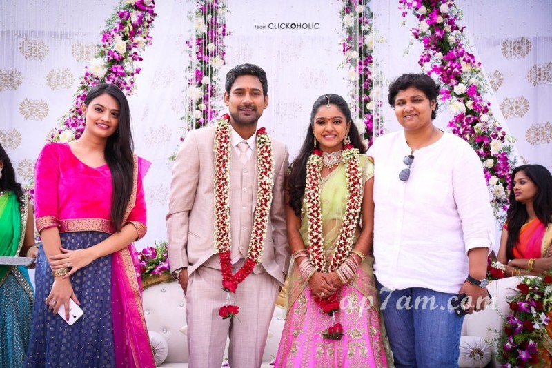 Tollywood Actors Varun Sandesh And Vithika Sheru Engagement Photos