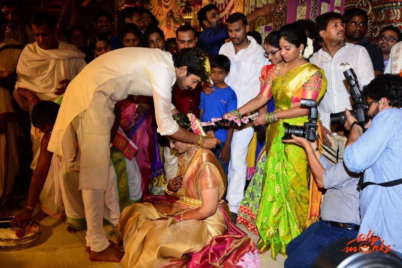 Actor Allari Naresh And Virupa Wedding Photos