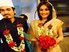 Shawar Ali with wife Aisha Ali.
