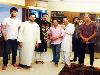 Kapil Khadiwal, Zulfi Syed, Mr. Waahiid Ali Khan, Praveen Sirohi, Designer Asif Shah and other model friends at Shawar Ali marriage ceremony.