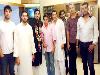 Kapil Khadiwal, Zulfi Syed, Mr. Waahiid Ali Khan, Praveen Sirohi, Designer Asif Shah and other model friends at Shawar Ali's marriage ceremony.
