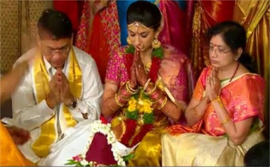 Actor Manchu Manoj And Pranitha Reddy Wedding Photos
