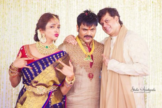 Pranitha Reddy And Actor Manchu Manoj Marriage Pictures