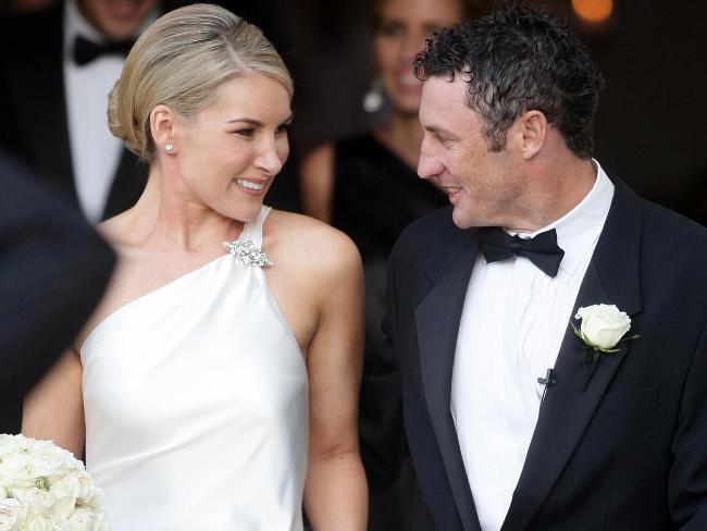 Amy And Mike Hussey Marriage Photos