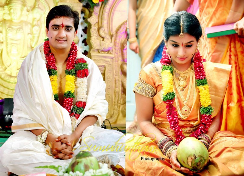 Singer Krishna Chaitanya And Anchor Mrudhula Wedding Photos