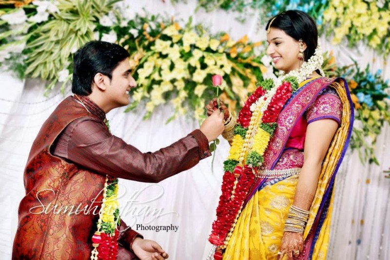Anchor Mrudhula And Singer Krishna Chaitanya Marraige Photos