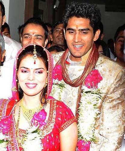 Archana Singh And Vijendra Singh Marriage Photos