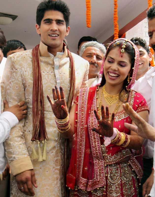 Archana Singh And Vijendra Singh Marriage Photos