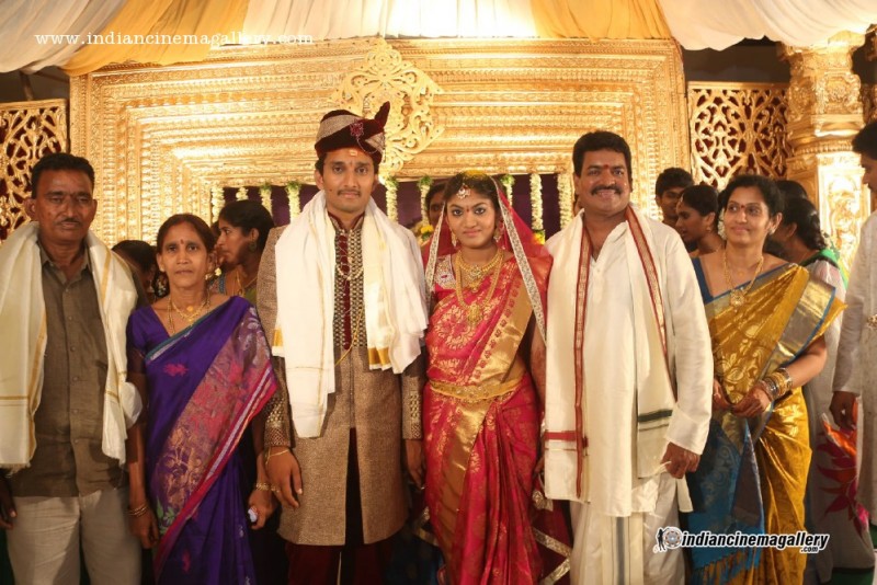 Aruna Raja And  Sivaji Raja Marriage Photos