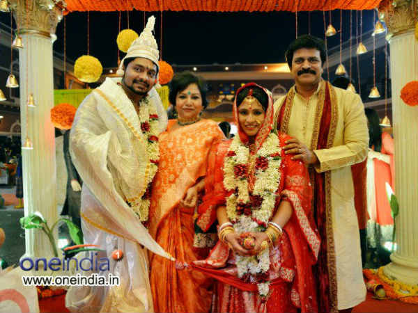 Brahmaji Marriage Photos