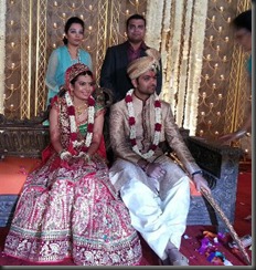 Devanshi Popat And RP Singh Marriage Photos