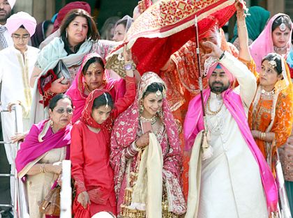 Rishi Attari And Gul Panag Wedding Photos