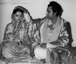Scriptwriter Javed Akhtar And Actress Shabana Azmi Wedding Photos