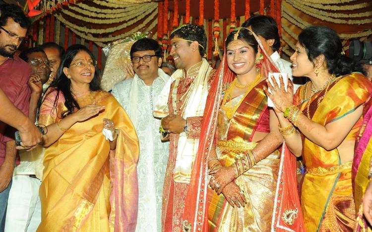 Koti Daughter Bhagya Lakshmi And Srinivas Wedding Photos