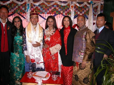 Madhuri Tipnis And Baichung Bhutia Marriage Photos