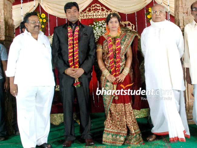 Mayuri And Muthyala Subbaiah Son Vamsi Krishna Marriage Photos