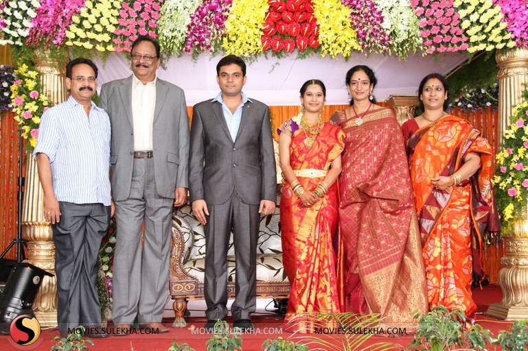 Narasimha Rao Daughter Sampoorna And Abhishek Wedding Photos
