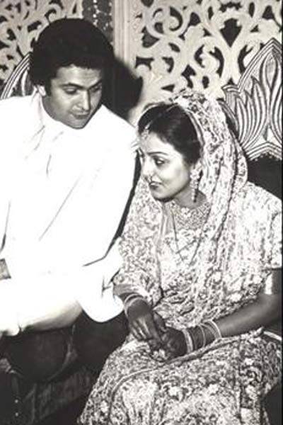 Rishi Kapoor And Neetu Singh Wedding Photos