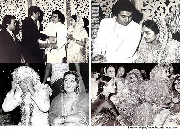 Rishi Kapoor And Neetu Singh Wedding Photos