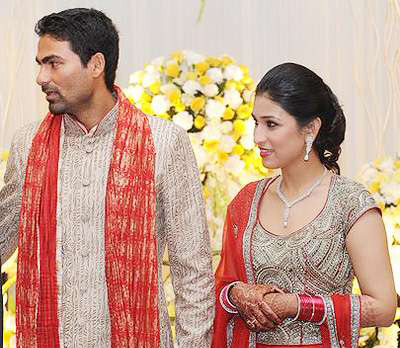 Pooja Yadav And Indian Crickter Mohammad Kaif Marriage Photos