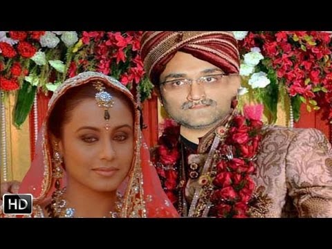 Rani Mukerji And Aditya Chopra  Marriage Photos