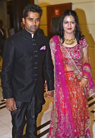 Richa And Indian Cricketer Vinay Kumar Marriage Photos