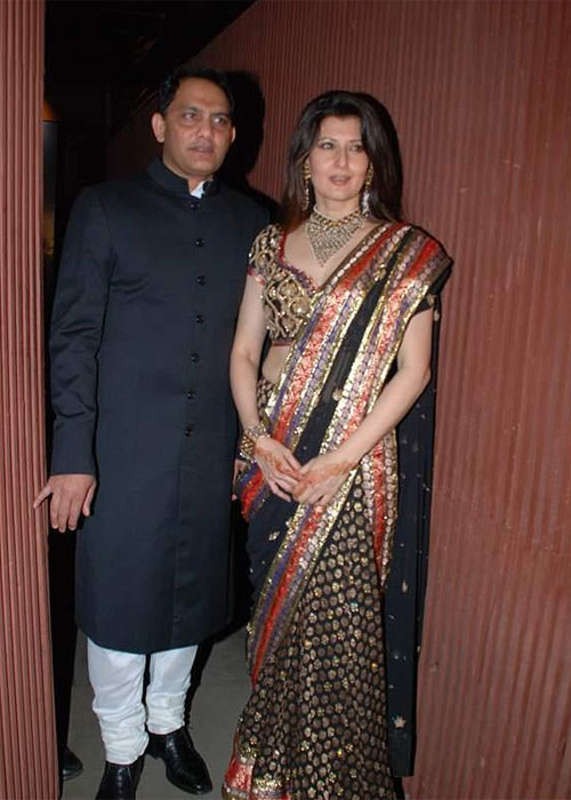 Mohammad Azharuddin And Sangeeta Bijlani 2nd Wedding Photos