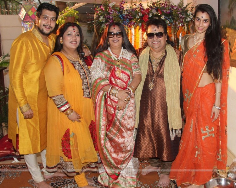 Tanisha Varma And Bappi Lahiri Son Bappa Lahiri Marriage Photos