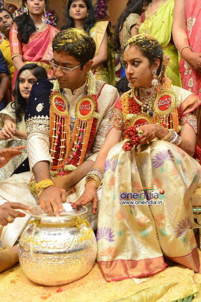 Tejaswini And  Sri Bharath  Marriage Photos
