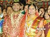 Music Director Koti Daughter Bhagya Lakshmi married to Srinivas at N Convention, Madhapur, Hyderabad.