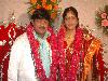Comedy actor Suman Setty entered into wedlock with Naga Bhavani (Lasya) on 29 November 2009 in Visakhapatnam. He arranged a reception at Hyderabad recently. Various film personalities attended.