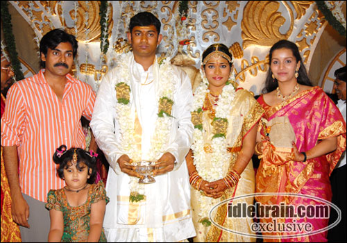 Chiranjeevi Daughter Sushmita And Vishnu Prasad Marriage Photos