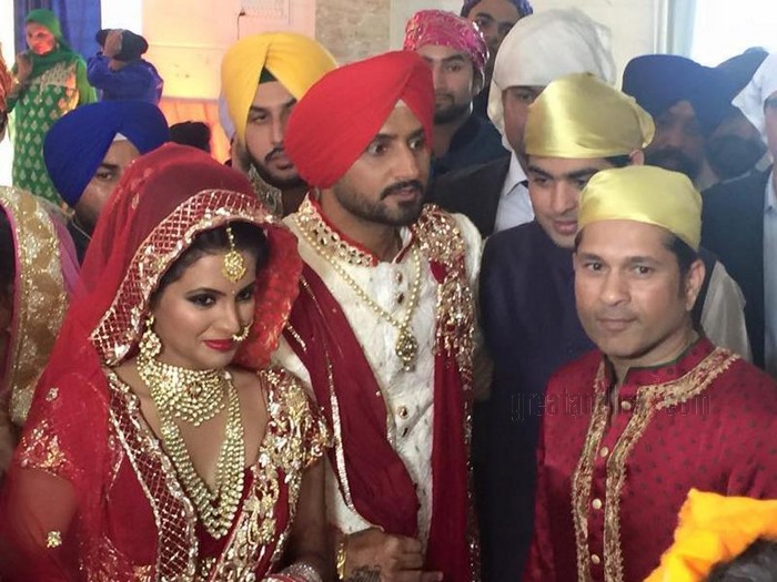 Harbhajan Singh And BollyWood Actress Geeta Basra Wedding Album