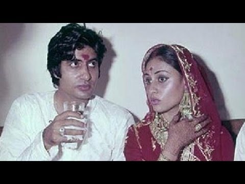 Amitabh Bachchan And Jaya Bachchan Wedding Photos