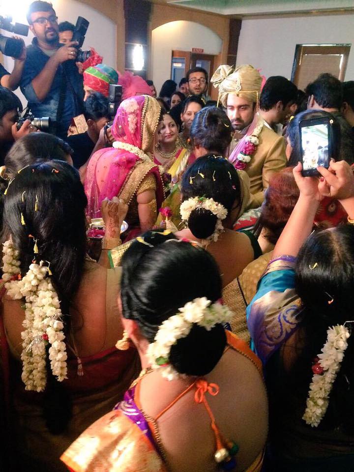 Avinash Sachdev And Shalmalee Desai Marriage Photos