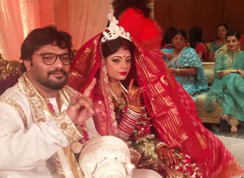 Babul Supriyo And Rachna Sharma Marriage Pics