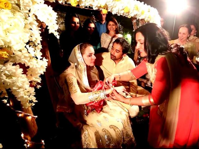 Rannvijay Singh And Priyanka Vohra Wedding Photos